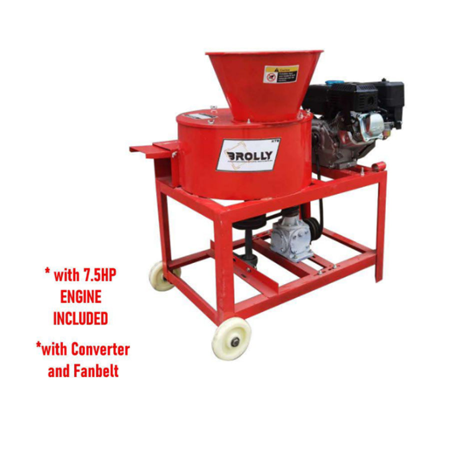 Brolly 45 Banana Chaff Cutter with 7.5 Engine Included and Converter and Fanbelt
