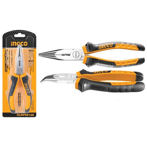 Ingco HBNP08168 Bent Nose Pliers 6