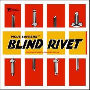 Picus / Taiyo Aluminum Blind Rivets (Orange) Supreme | Picus by KHM Megatools Corp.