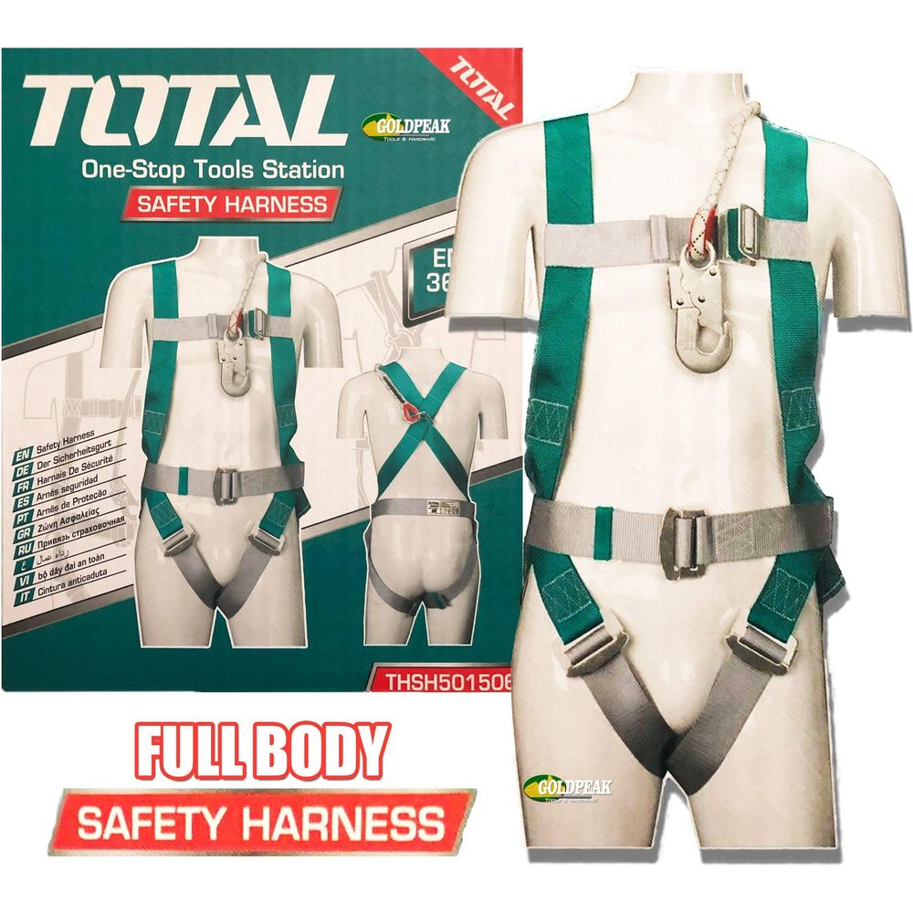 Total THSH501506 Full Body Safety Harness - Goldpeak Tools PH Total