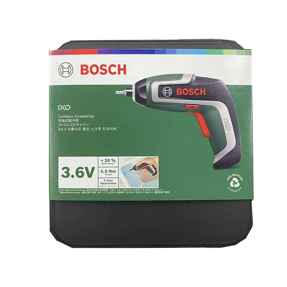 Bosch IXO 7 Cordless Screwdriver with Spice Mill Attachment