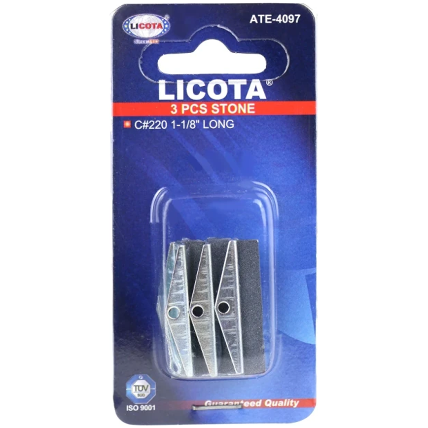 Licota Replacement Stone Set 3Pcs for Adjustable Brake Cylinder Honing | Licota by KHM Megatools Corp.