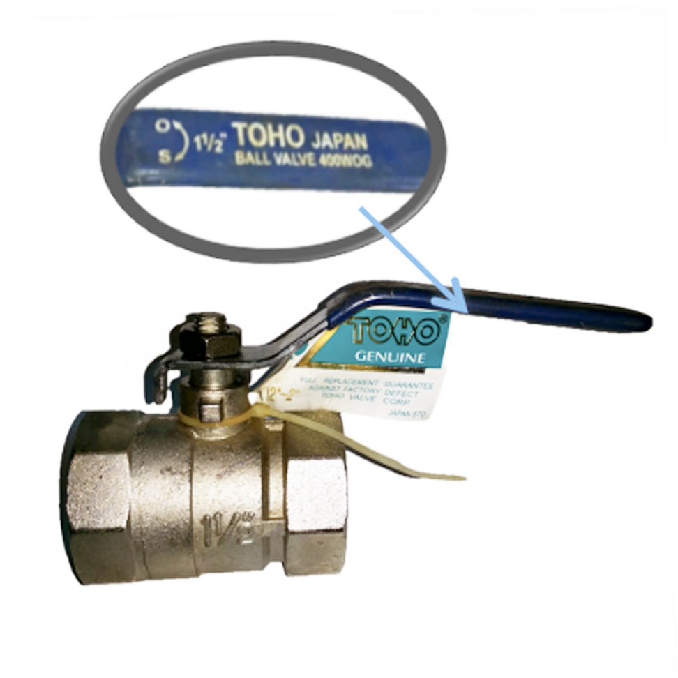 Toho Ball Valve | Toho by KHM Megatools Corp.