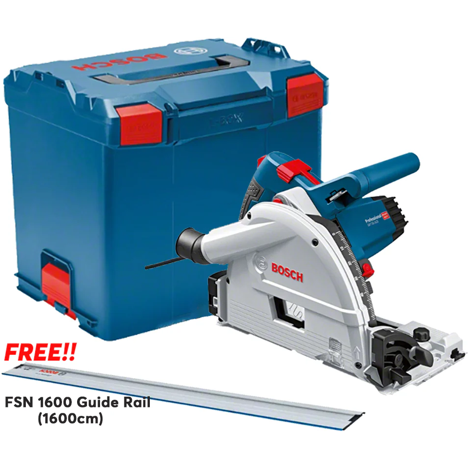 Bosch GKT 55 GCE Professional Plunge cut Saw / Track saw with FREE FSN ...