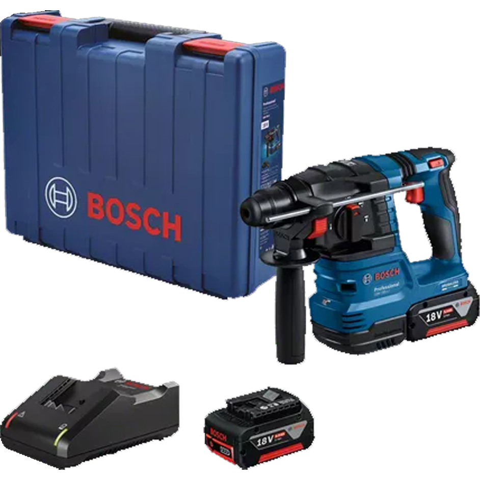 Bosch GBH 185-LI Cordless Brushless Rotary Hammer SDS-Plus Kit Set 18V | Bosch by KHM Megatools Corp.