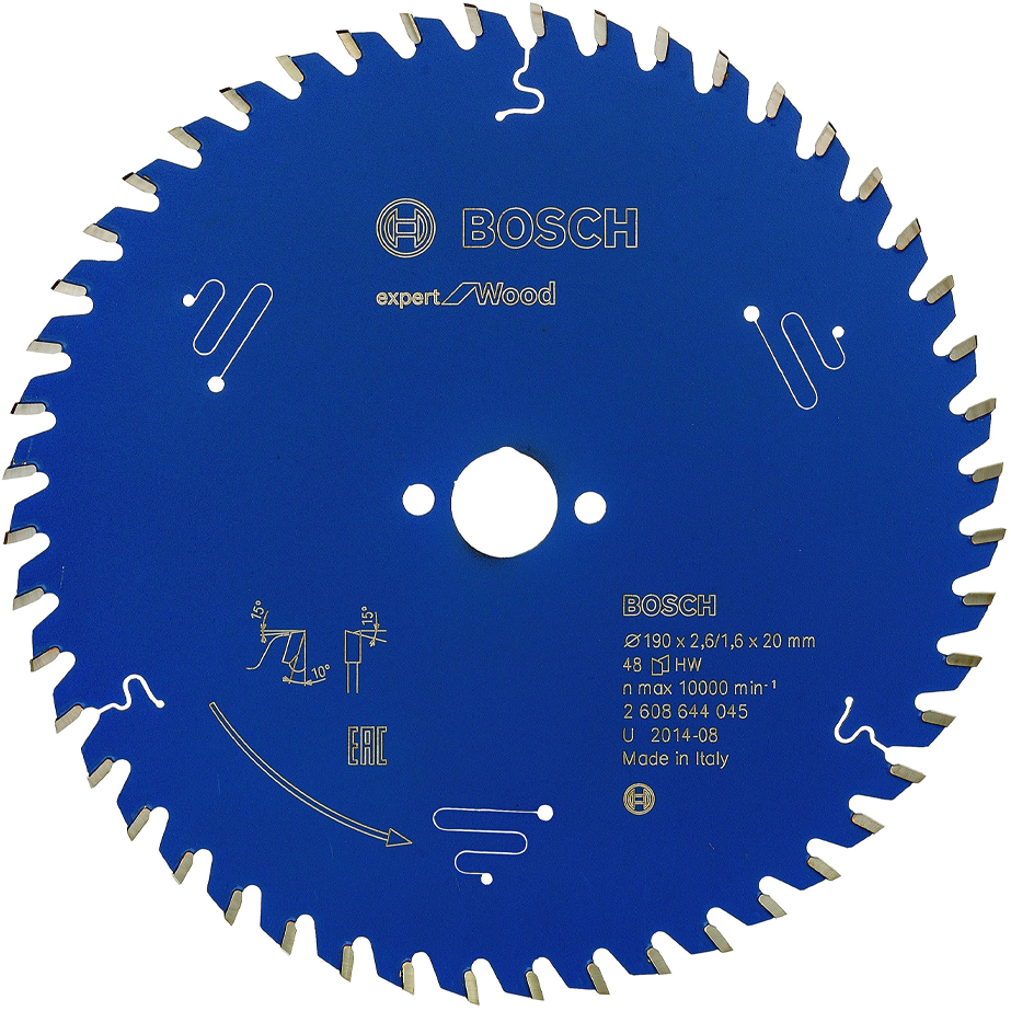 Bosch Circular Saw Blade Expert for Aluminum 7-1/2