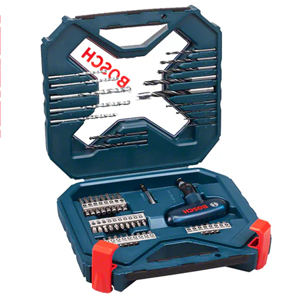 Bosch Mixed Bit set with Rachet Screwdriver 54Pcs | Bosch by KHM Megatools Corp.