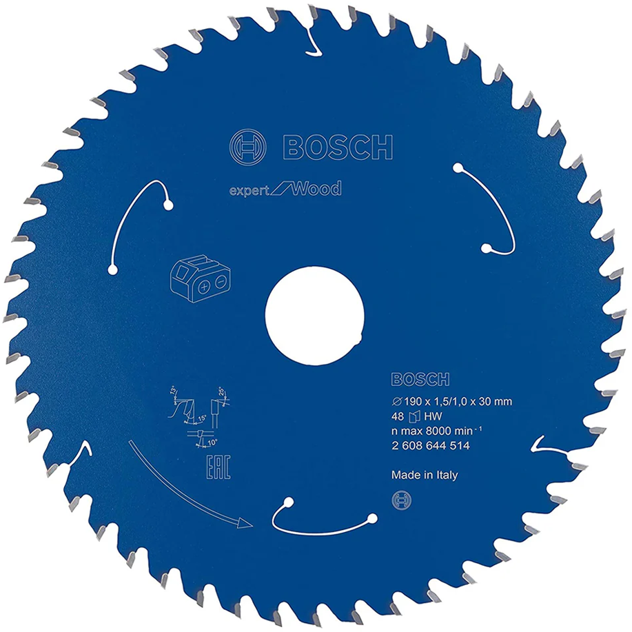 Bosch Circular Saw blade Expert for Wood 7-1/2