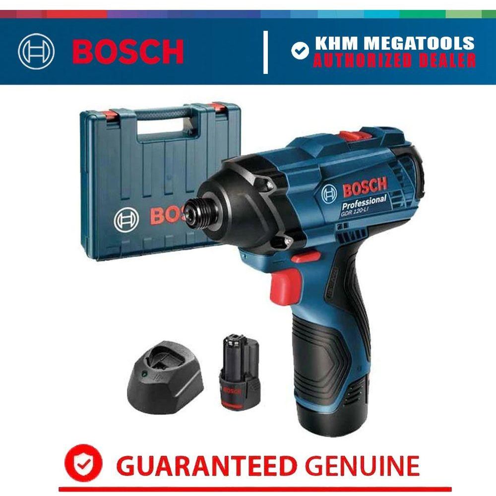 Bosch GDR 120 V-Li Cordless Impact Driver 100Nm 12V [Contractor's Choice] | Bosch by KHM Megatools Corp.