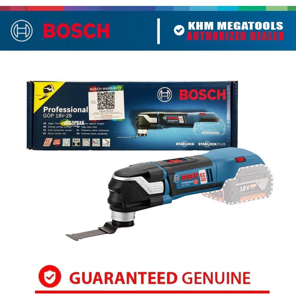 Bosch GOP 18V-28 Brushless Cordless Oscillating Tool / Multi Tool 18V [Starlock] (Bare) | Bosch by KHM Megatools Corp.