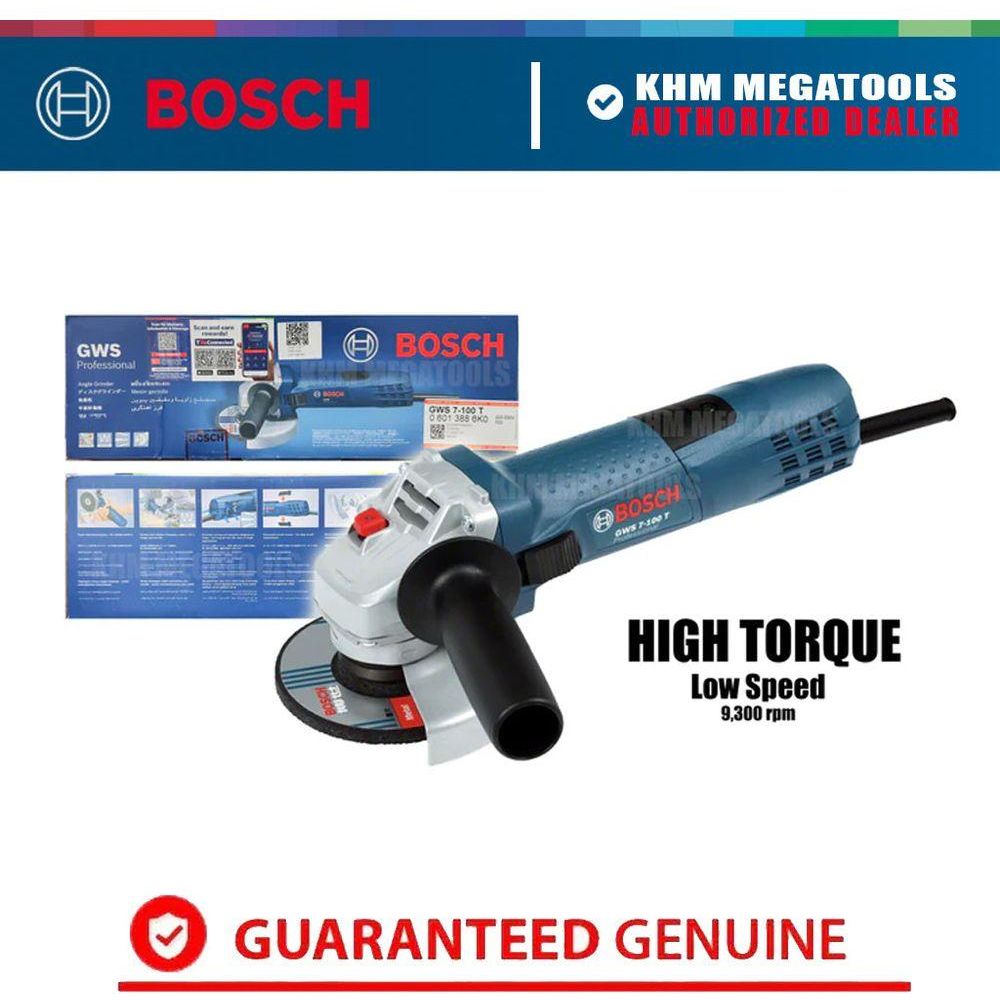 Bosch GWS 7-100 T High Torque Angle Grinder 4