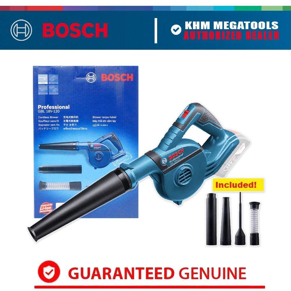 Bosch GBL 18 V-120 Cordless Air Blower 18V (Bare) | Bosch by KHM Megatools Corp.