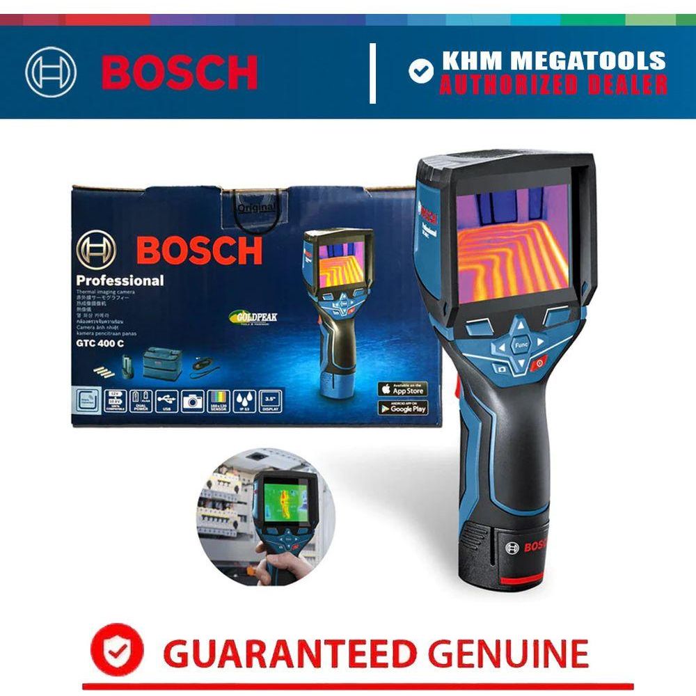 Bosch GTC 400 C Infrared Thermal Scanner / Camera | Bosch by KHM Megatools Corp.