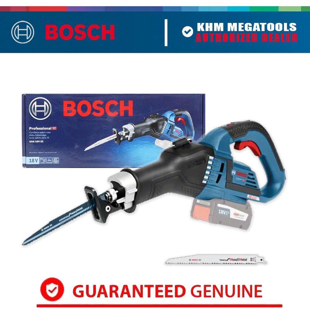 Bosch GSA 18V-32 Cordless Reciprocating Saw 18V (Bare) | Bosch by KHM Megatools Corp.