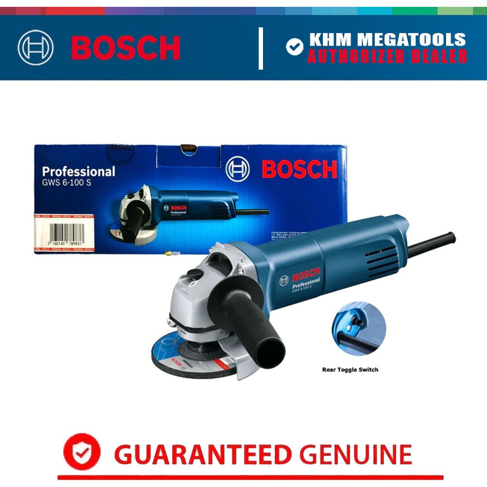 Bosch GWS 6-100 S Angle Grinder 4