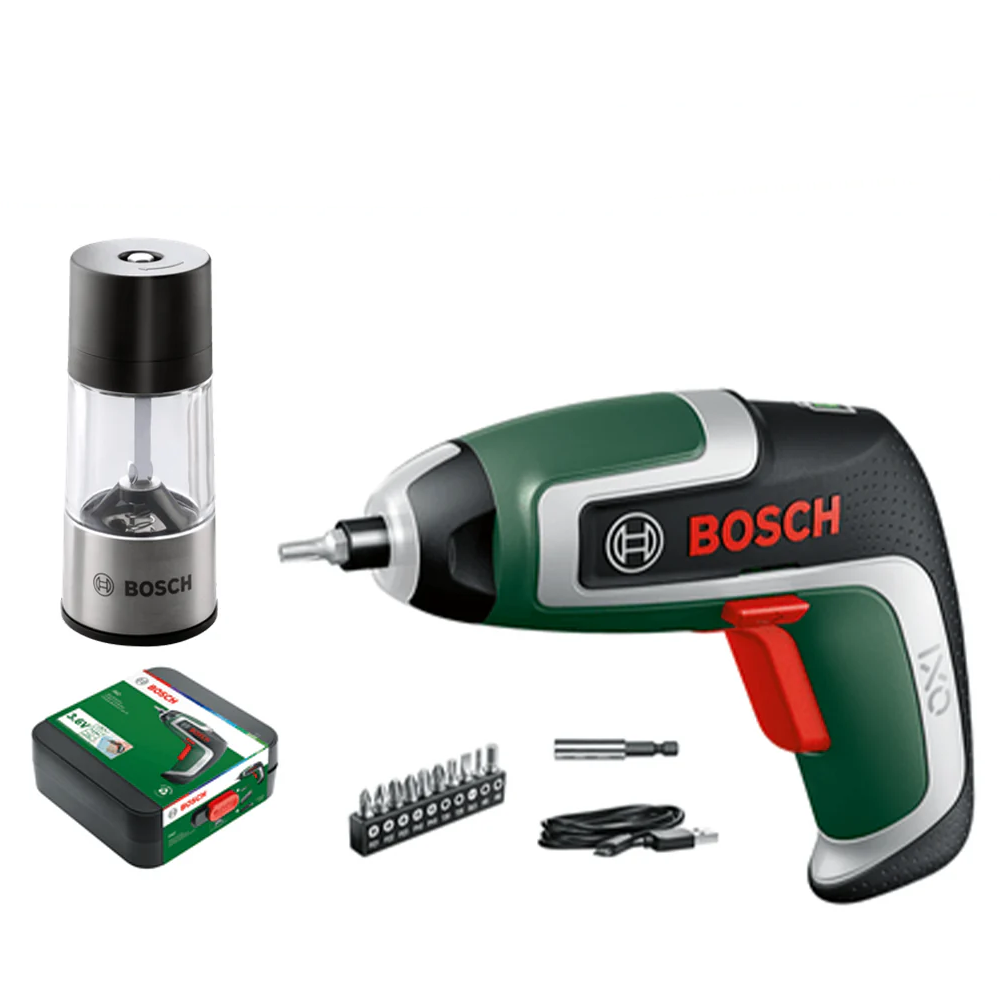 Bosch IXO 7 Cordless Screwdriver with Spice Mill Attachment | Bosch by KHM Megatools Corp.