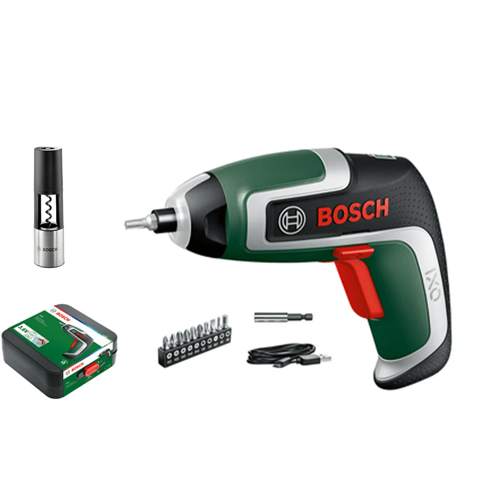 Bosch IXO 7 Cordless Screwdriver with Corkscrew Attachment | Bosch by KHM Megatools Corp.