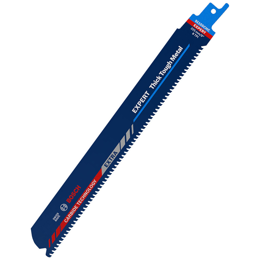 Bosch S 1155 CHC Reciprocating Saw Blade for Thick Metal (2608657395) | Bosch by KHM Megatools Corp.