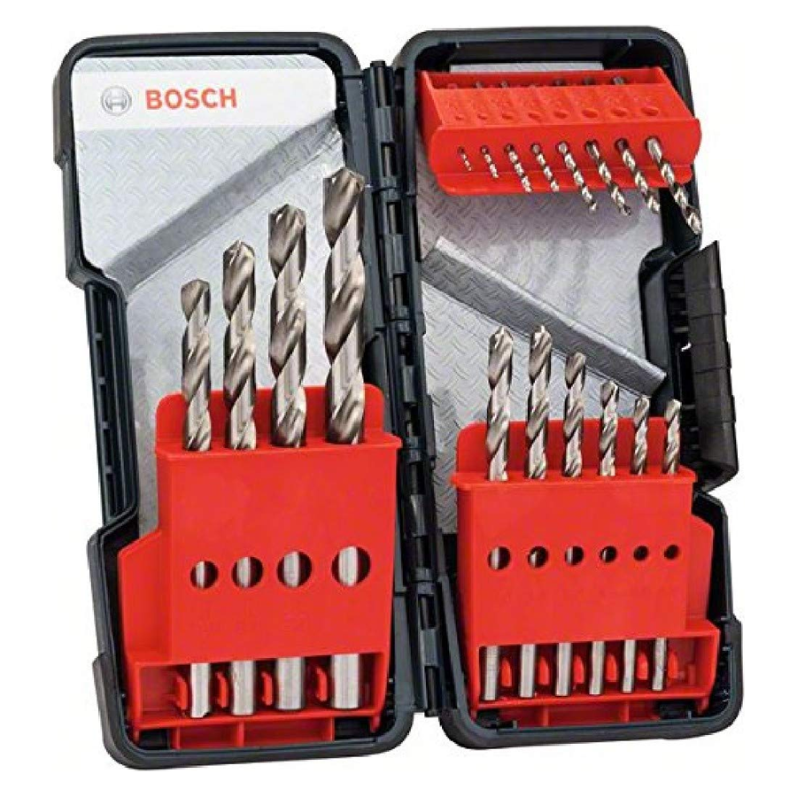 Bosch HSS-G Metal Drill Bit Set 18Pcs (2607019578)