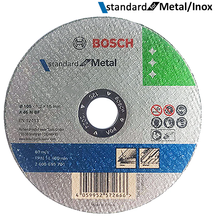 Bosch Cutting Disc for Metal / Stainless Inox 4