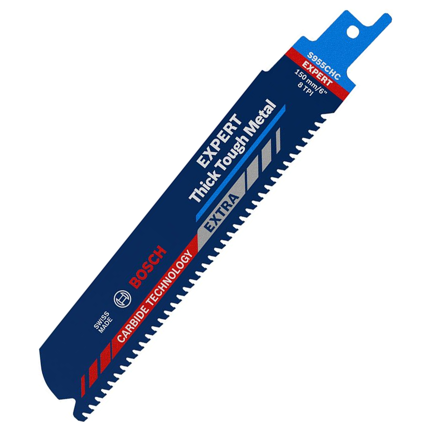 Bosch S 955 CHC Reciprocating Saw Blade for Thick Metal (2608653180) | Bosch by KHM Megatools Corp.