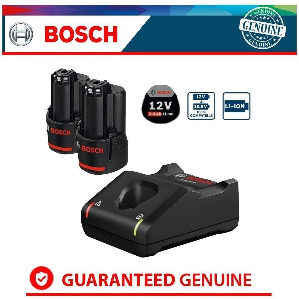 Bosch 12V Starter Kit Set for Cordless Tools [Battery & Charger Bundle) - Goldpeak Tools PH Bosch