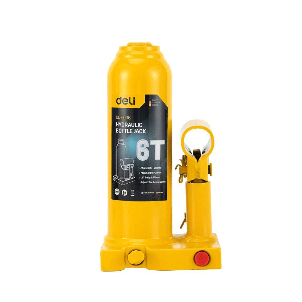 Deli EDQ71006 Hydraulic Bottle Jack 6T