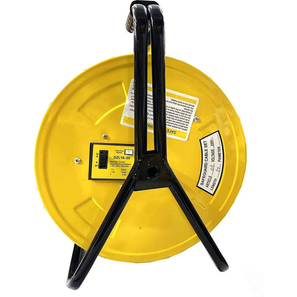 Megatools MCR30M Extension Cord Cable Reel Set 30 meters | Mega Tools by KHM Megatools Corp.