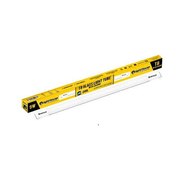 Lighthouse LED Fluorescent Glass Tube with Casing (Samsung LED)
