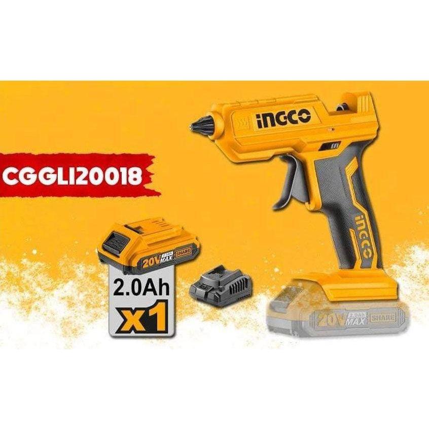 Ingco CGGLI20018 Li-Ion Glue Gun - KHM Megatools Corp.