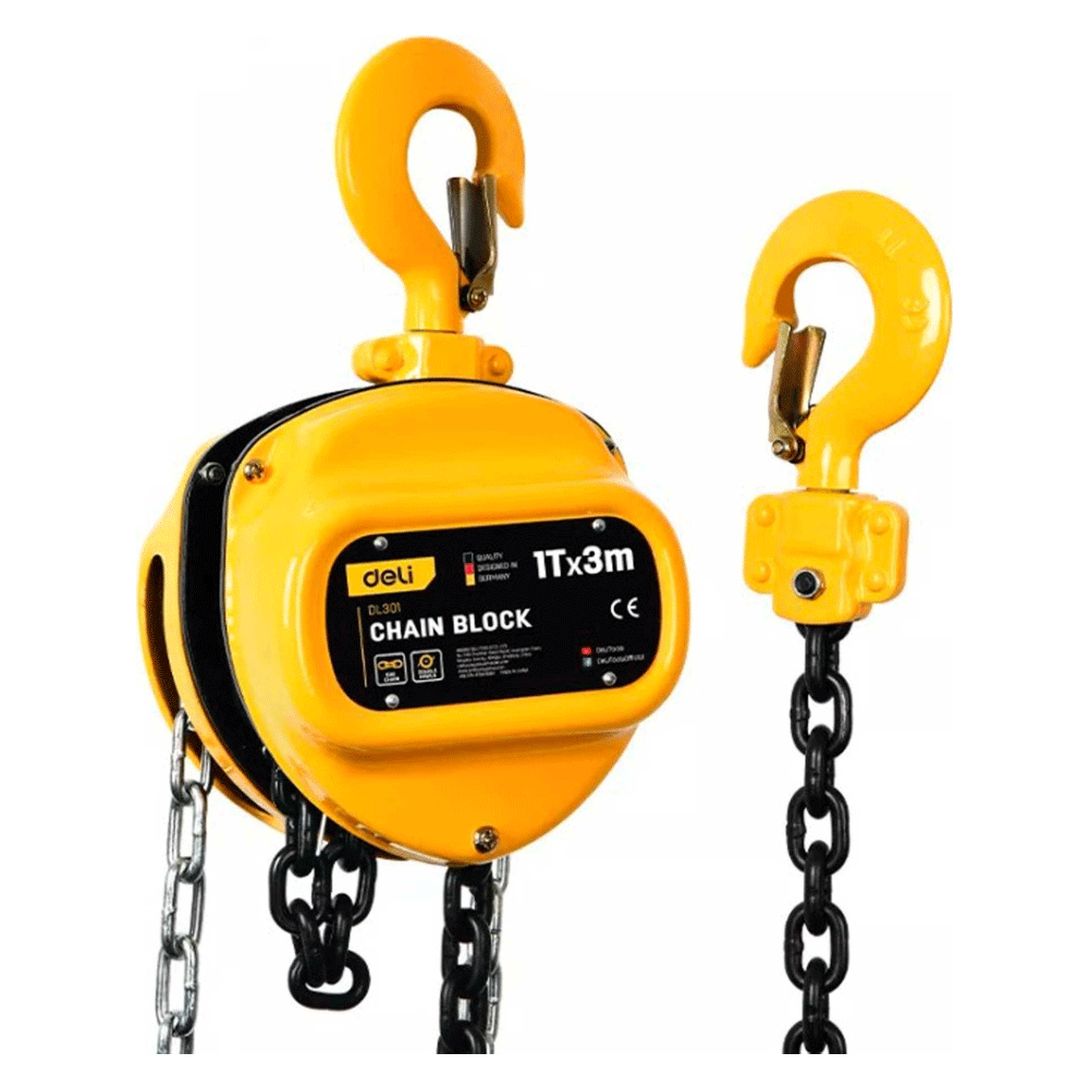 Deli EDL301-305 Chain Block – Goldpeak Tools PH