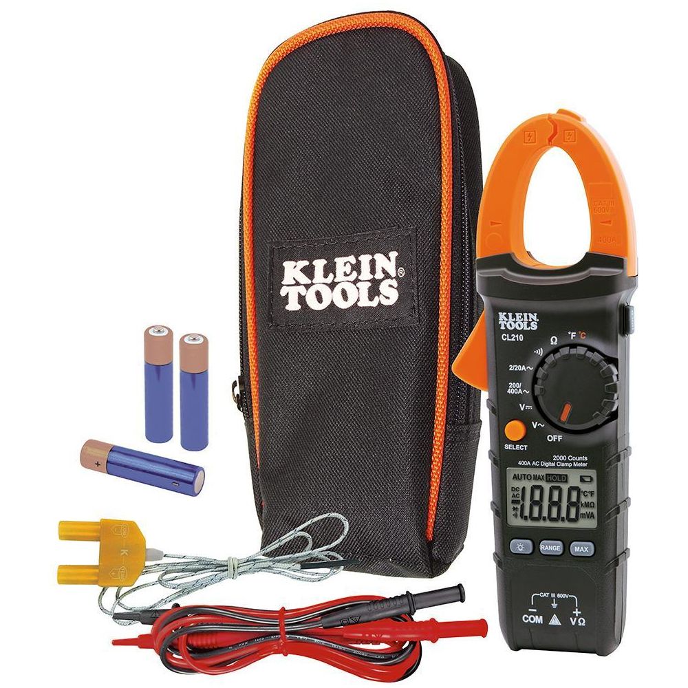 Klein CL210 Digital Clamp Meter / Tester - Goldpeak Tools PH Klein