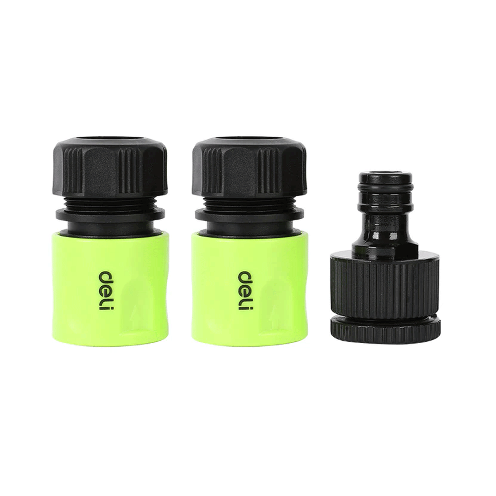 Deli EDL8799 Hose Quick Connector Set 3pcs