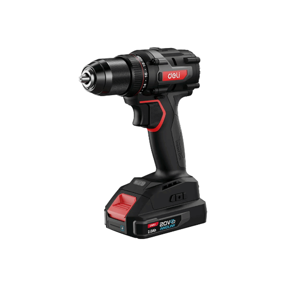 Deli EDE-DZ20-2D2  Cordless Brushless Drill (13mm) 1/2