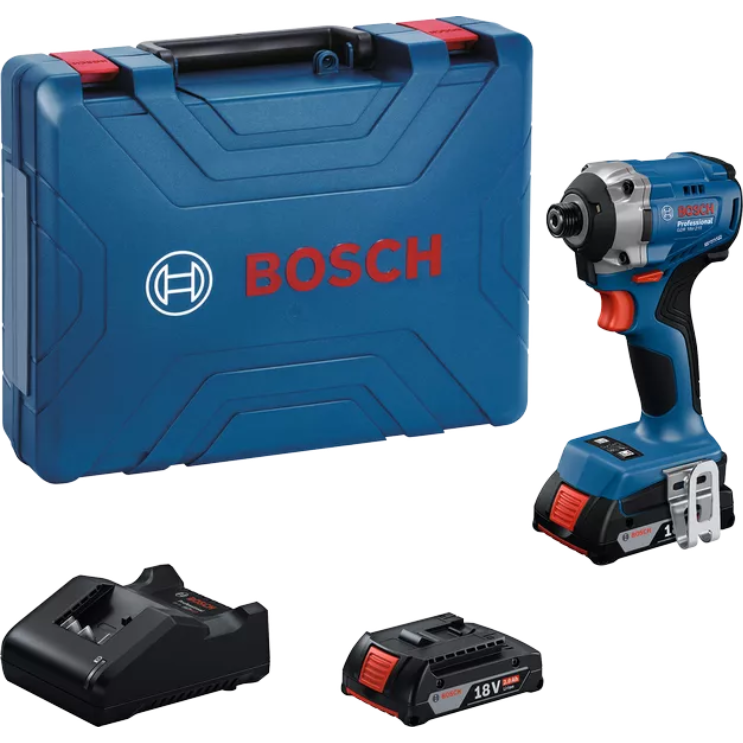 Bosch GDR 18V-215 Cordless Brushless Impact Drill Driver 18v (Kit) | Bosch by KHM Megatools Corp.