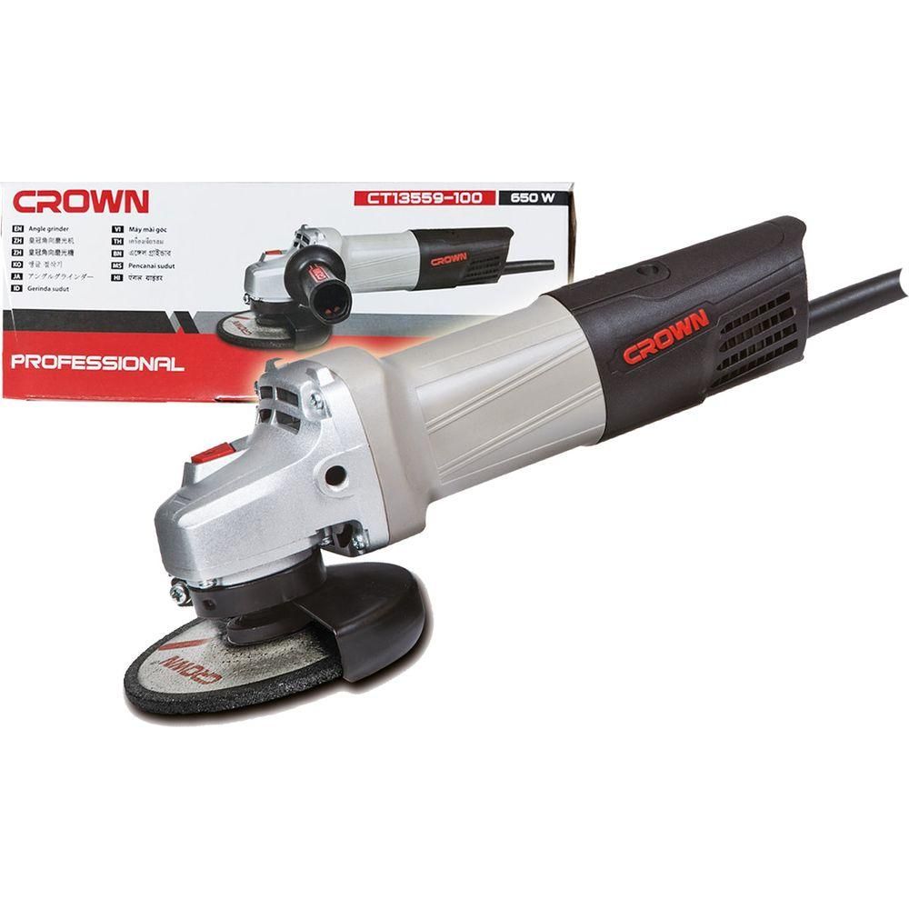 Crown CT13559 Angle Grinder 4