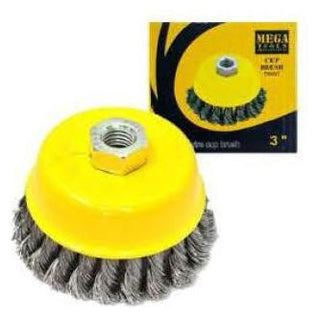 Megatools Twisted Wire Cup Brush - KHM Megatools Corp.