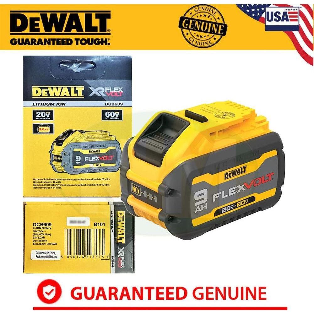 Dewalt DCB609 20V/60V Flexvolt Lithium Ion Battery (9.0Ah) - KHM Megatools Corp.