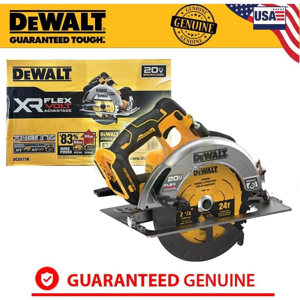 Dewalt DCS573N 20V Cordless Circular Saw 7-1/4