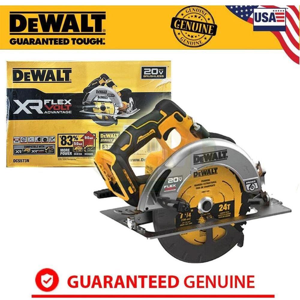 Dewalt DCS573N 20V Cordless Circular Saw 7-1/4