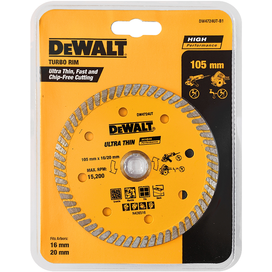 Dewalt DW4724UT Diamond Cutting Wheel 4