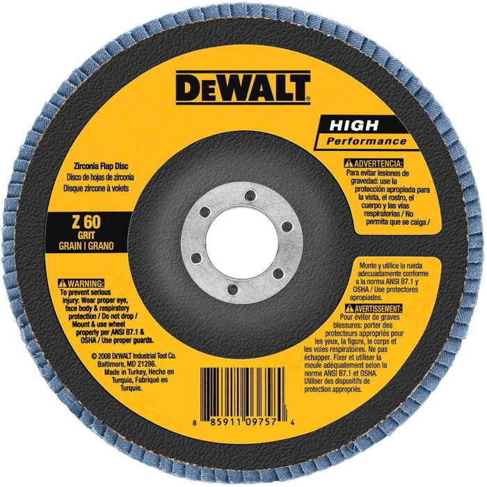 Dewalt DW8302 Flap Disc 4