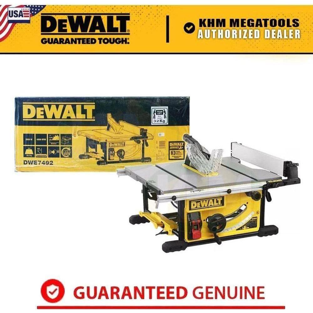 Dewalt DWE7492 Jobsite Table Saw 10