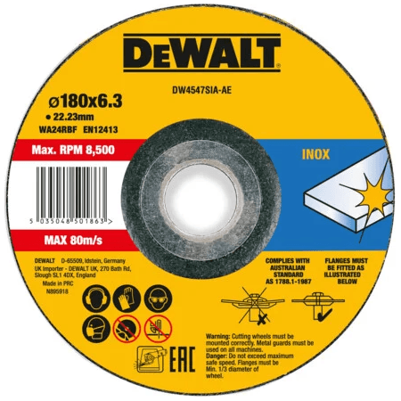 Dewalt DW4547SIA Grinding Disc 7