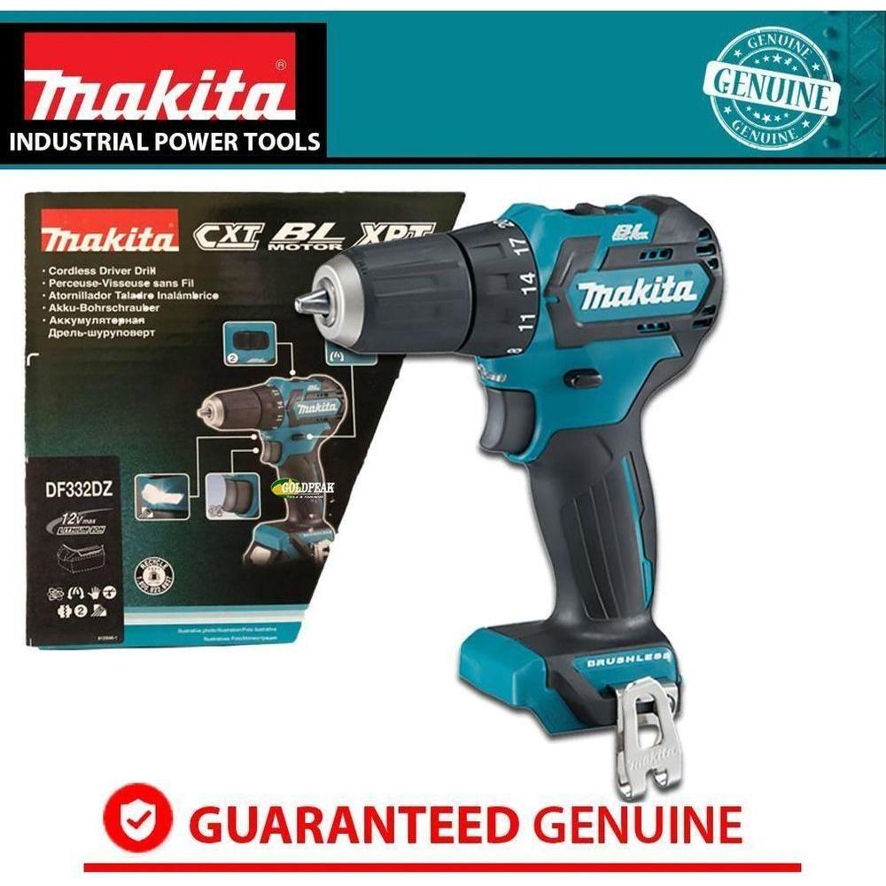 Makita DF332DZ 12V Cordless Brushless Drill - Driver (CXT-Series) [Bare] - Goldpeak Tools PH Makita