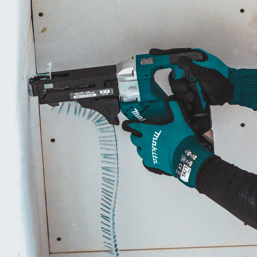 Makita DFR453Z LXT Cordless Brushless Collated Screwdriver 18V 41MM (1-5/8