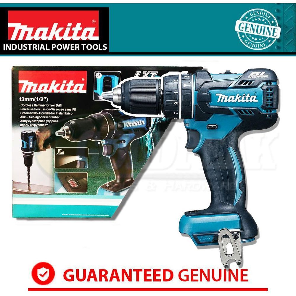 Makita DHP480Z 18V Cordless Brushless Hammer Drill [LXT-Series] (Bare) - Goldpeak Tools PH Makita