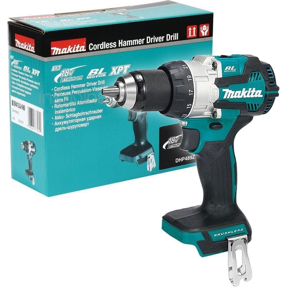 Makita DHP489Z 18V Cordless Brushless Hammer Drill 13mm (LXT) [Bare] - KHM Megatools Corp.