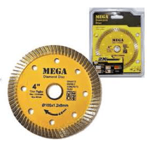Megatools DIAM4M Diamond Cut Off Wheel 4