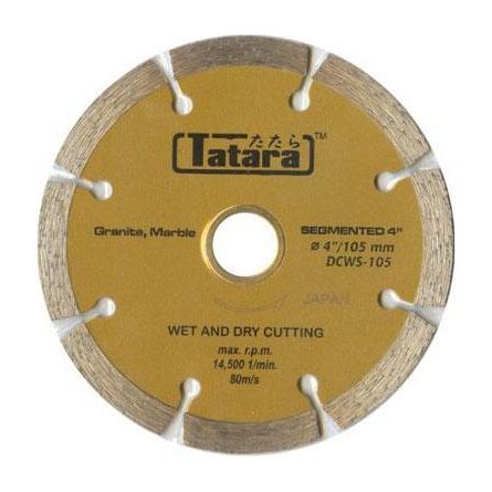 Tatara Diamond Cut off Wheel (Segmented Standard) - Goldpeak Tools PH Tatara